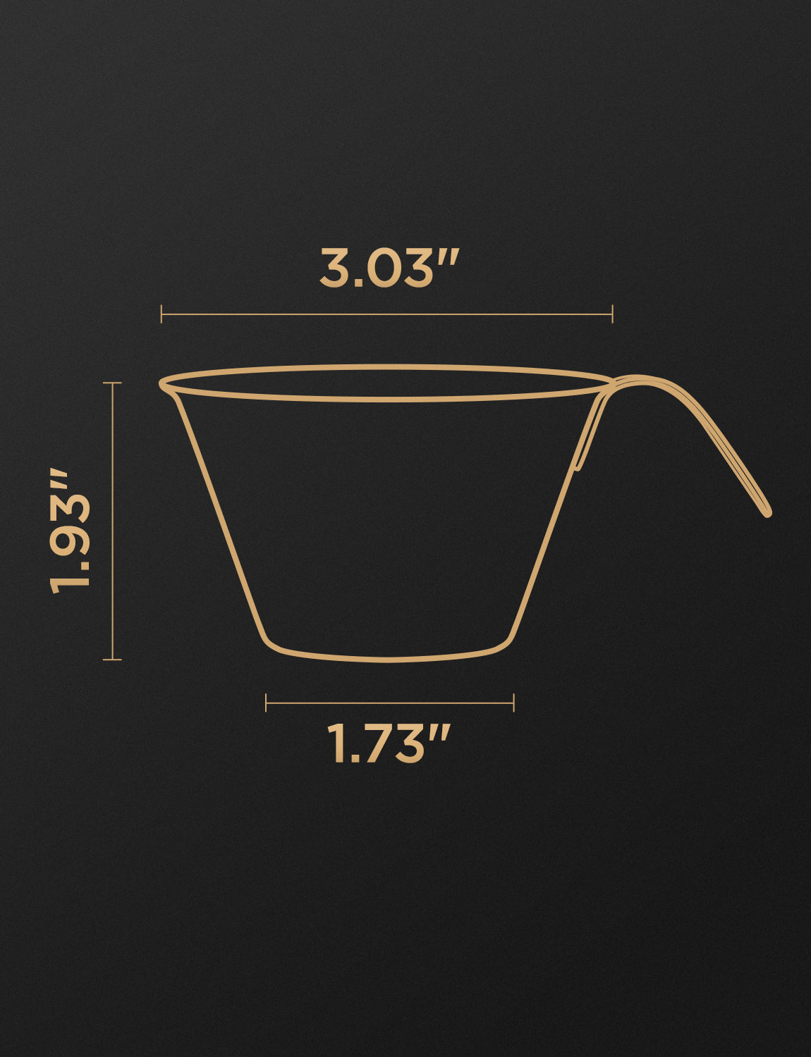 Laekerrt Stainless Steel Espresso Cups, Coffee Mugs with Handle, with Spout, Easy to Pour, Unbreakable Metal Expresso Accessories, Suit for Espresso Machine and Coffee Maker, Matte Silver 3 Oz (90ml)