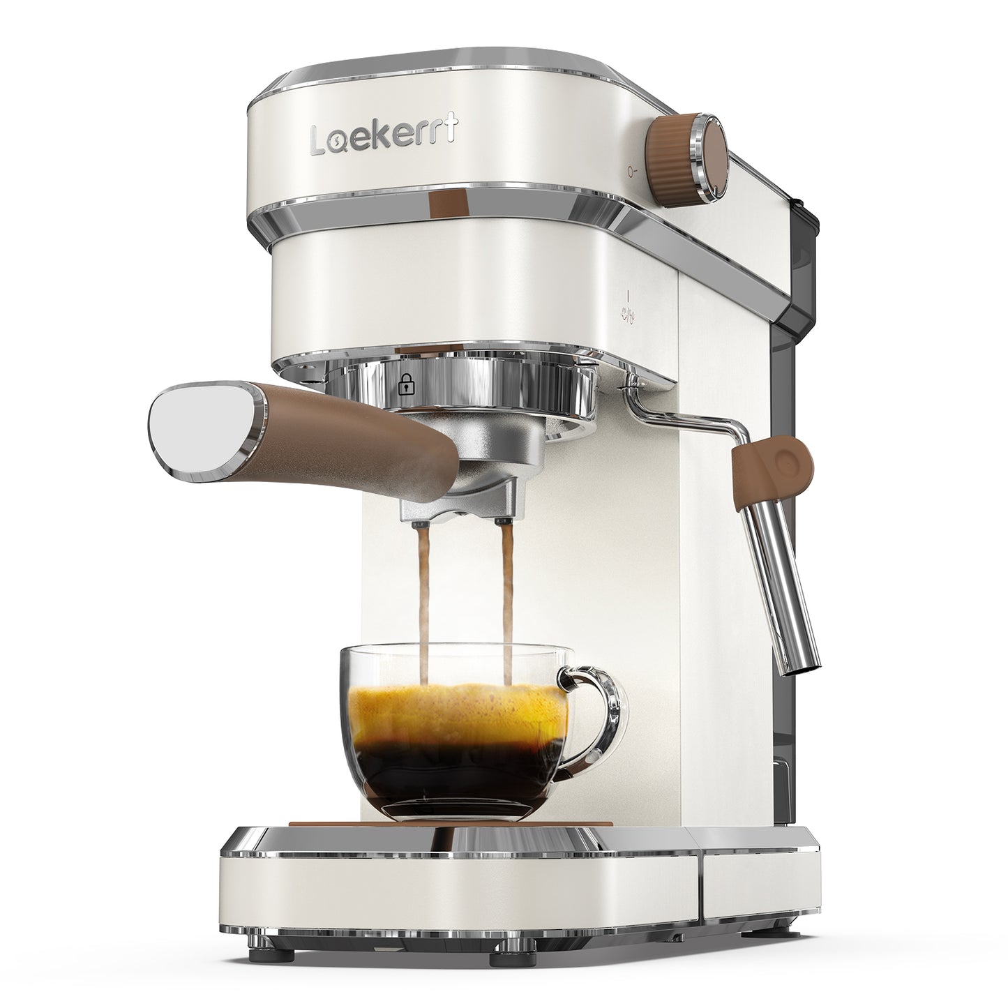 Laekerrt CMEP01 Replacement Coffee Portafilter | 51mm | Compatible with Laekerrt Pear White Espresso Machine CMEP01