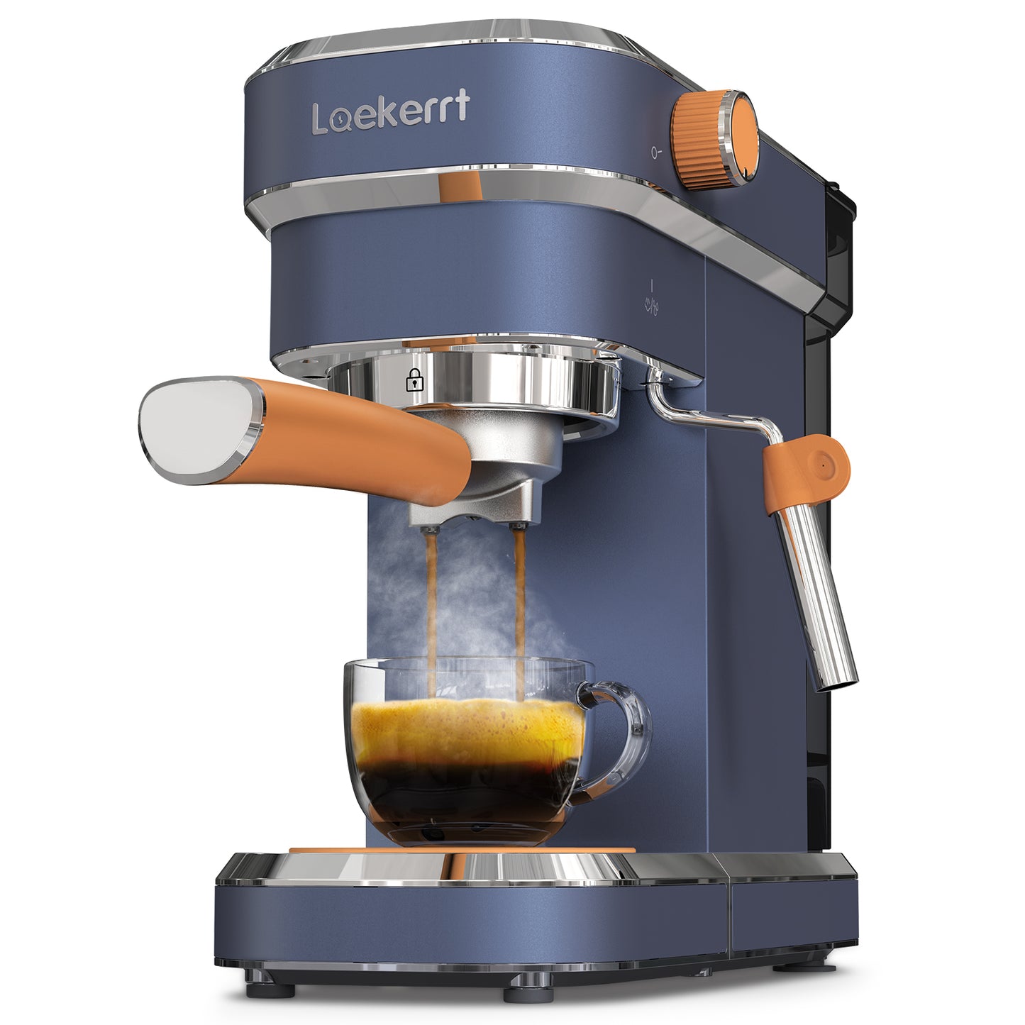 Laekerrt CMEP01 Replacement Coffee Portafilter | 51mm | Compatible with Laekerrt Navy Blue Espresso Machine CMEP01